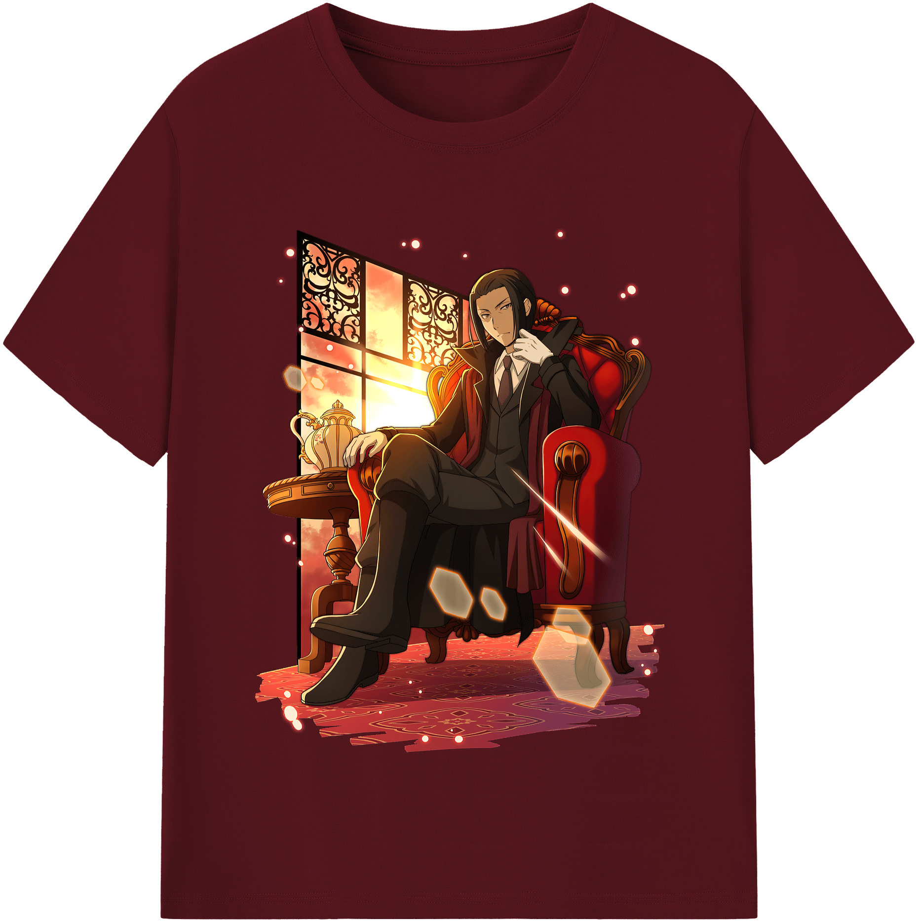 （画像用） 文豪ストレイドッグス Bungo Stray Dogs 綿100％半袖Tシャツ（フロントプリント）